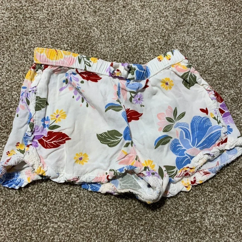 Carter's Flowy Floral Print Shorts - 3T